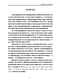Công tác huy động vốn tại Ngân hàng nông nghiệp và phát triển nông thôn Nam Hà Nội - Thực trạng và giải pháp