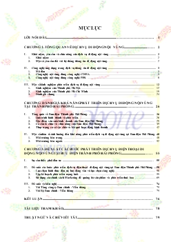 Đánh giá khả năng phát triển dịch vụ di động nội vùng tại thành phố Hải Phòng