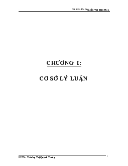 Hiệu quả hoạt động tài chính của các doanh nghiệp nhà nước tại TP. H.C.Minh và các giải pháp đổi mới hiện nay
