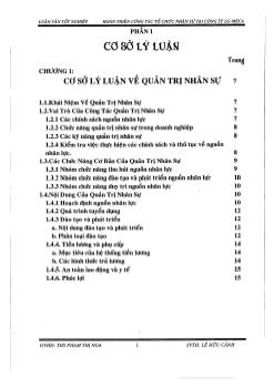 Hoàn thiện công tác tổ chức nhân sự tại Công ty LG-MECA