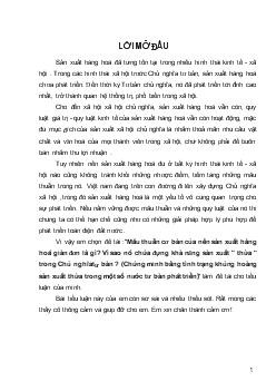 Mâu thuẫn cơ bản của nền sản xuất hàng hoá giản đơn là gỡ? Vỡ sao nú chứa đựng khả năng sản xuất thừa trong Chủ nghĩa tư bản ? Chứng Minh bằng tình trạng khủng hoảng sản xuất thừa tro