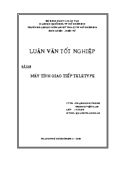 Máy tính giao tính Teletype