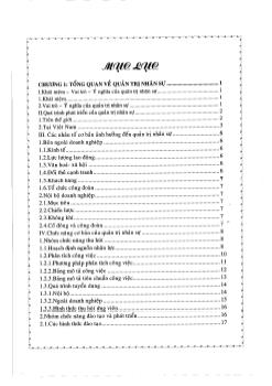 Một số biện pháp nhằm nâng cao hiệu quả công tác quản trị nhân sự tại trung tâm phân phối Sài Gòn Coop