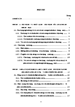 Nâng cao chất lượng hoạt động tín dụng tại chi nhánh Ngân hàng đầu tư và phát triển Thanh Trì