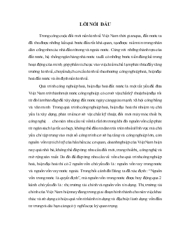 Nâng cao chất lượng tín dụng trung và dài hạn tại Ngân hàng nông nghiệp và phát triển nông thôn Hà Nội