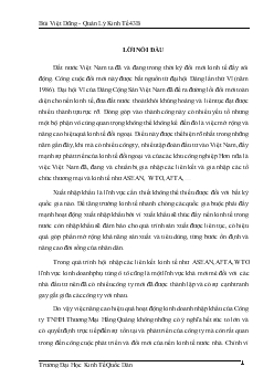 Nâng cao hiệu quả kinh doanh Nhập khẩu phụ tùng ô tô của Công ty TNHH Thương Mại Hằng quảng ( phụ tùng ô tô )