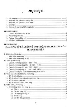 Nâng cao hiệu quả marketing khách sạn Continental năm 2007