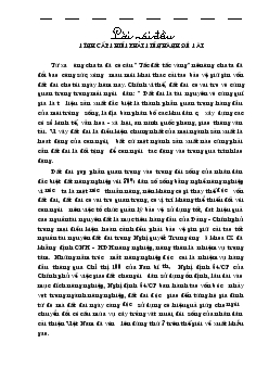 Nâng cao hiệu quả quản lý sử dụng đất đai tại địa phương trong giai đoạn (2000 - 2010)