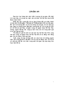 Nghiên cứu & tìm hiểu thực trạng của sự phân công vai trò giữa người cha & người mẹ trong việc giáo dục đạo đức cho con cái ở độ tuổi vị thành niên