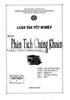 Phân tích chứng khoán