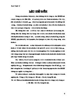Phân tích tình hình kinh doanh và đóng thuế của Công ty xây dựng số 1 Hà Nội – Sở Xây dựng Hà Nội