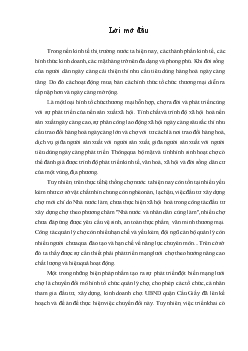 Phương hướng và biện pháp chuyển đổi mô hình tổ chức quản lý chợ trên địa bàn quậncầu Giấy trong giai đoạn hiện nay