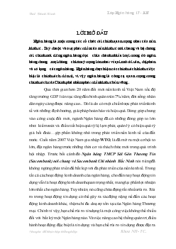 Phương pháp thống kê đánh giá rủi ro trong hoạt động tín dụng tại các Ngân hàng thương mại - Ứng dụng tại Ngân hàng thương mại cổ phần Sài Gòn thương tín (Sacombank) nói chung và Sacombank Bắc Ninh