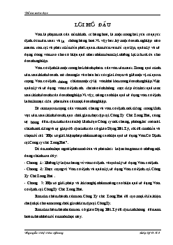Quản lý và sử dụng tại sản cố định tại Công ty cổ phần chè Long Phú