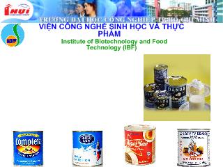 Serminar: Quy trình chế biến sản xuất sữa đặc có đường (Bản trình chiếu)