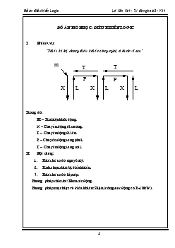 Thiết kế hệ thống điều khiển công nghệ rải liệu