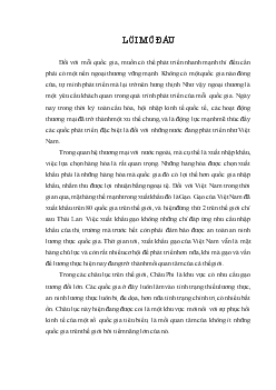 Thúc đẩy xuất khẩu mặt hàng gạo của Việt Nam sang Thị trường Châu Phi