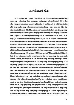 Vai trò của khoa học - Công nghệ trong sự nghiệp Công nghiệp hóa - Hiện đại hóa đất nước