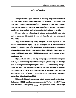 Vai trò của ngân sách nhà nước trong việc điều chỉnh và ổn định Thị trường ở Việt Nam hiện nay