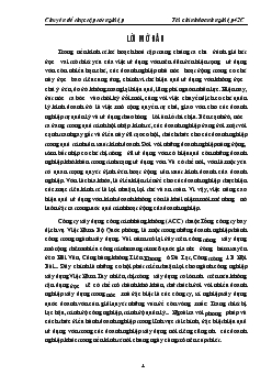 Vốn tại Công ty XD công trình hàng không ACC