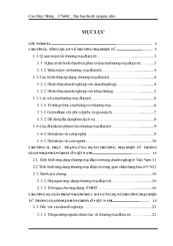 Áp dụng thương mại điện tử trong giao nhận hàng hóa ở Việt Nam