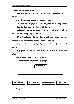 Chi nhánh giao dịch Công ty liên doanh fnb tại Hà Nội (KT Thương mại)