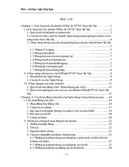 Chi nhánh Ngân hàng nông nghiệp và phát triển nông thôn Nam Hà Nội
