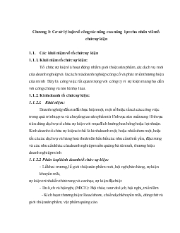 Công tác nâng cao năng lực cho nhân viên tổ chức sự kiện