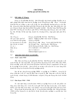 Công ty cổ phần Bia Hà Nội - Hải Phòng (Mar)