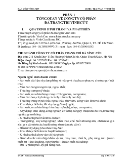 Công ty cổ phần đá trang trí Vĩnh cửu (QT)