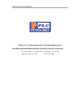 Công ty cổ phần Hoá dầu Petrolimex ™