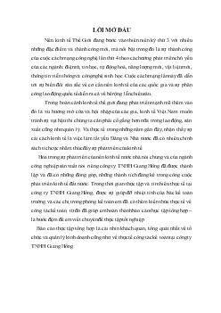 Công ty TNHH Giang Hồng (KT - Thức ăn gia súc )
