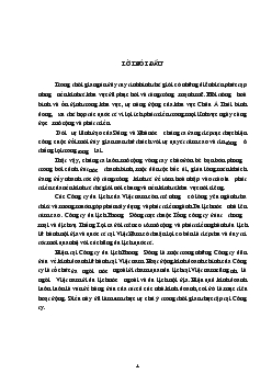 Hiệu quả kinh doanh chương trình du lịch của Công ty du lịchphương Đông, thực trạng và giải pháp