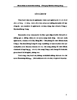 Hoàn thiện các hình thức trả lương ở Công ty Dệt kim Thăng Long