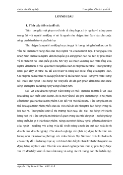 Hoàn thiện công tác trả lương của Tổng Công ty rau quả nông sản (105)