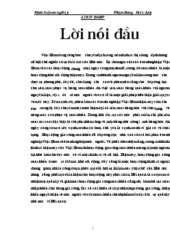 Hoạt động gia công hàng xuất khẩu tại Việt Nam hiện nay và thủ tục Hải quan đối với hàng gia công xuất khẩu