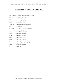 Kế hoạch lao động việc làm trên địa bàn thành phố Đà Nẵng đến năm 2010