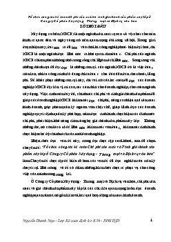 Kế toán chi phí sản xuất và tính giá thành sản phẩm xây lắp ở Công ty Cổ phần Xây dựng - Thương mại và Dịch vụ văn hóa