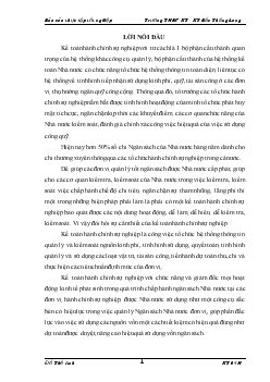 Kế toán tiền lương và các khoản trích theo lương tại Trường THCS Xuân Bái, Thọ Xuân, Thanh Hoá