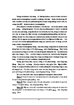 Kế toán tiêu thụ hàng hoá và xác định kết quả tại Công ty Cổ phần thương mại tổng hợp Hương Thuỷ