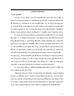 Lịch sử và con người của một vùng đất Phú Ninh