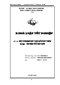 Một số biện pháp thúc đẩy phát triển thương mại điện tử ở Việt Nam