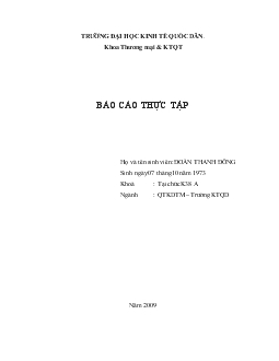 Một số giải pháp đẩy mạnh hoạt động tiêu thụ sản phẩm thuốc kháng sinh của Công ty TNHH Dược Phẩm và Sinh Học Y Tế