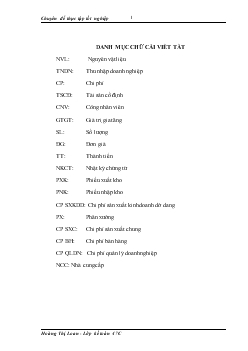 Một số vấn đề Kế toán nguyên vật liệu tại Công ty cổ phần bánh kẹo cao cấp Hữu Nghị