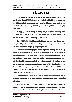 Nâng cao chất lượng chương trình du lịch tại Trung tâm thương mại và lữ hành quốc tế ánh Dương