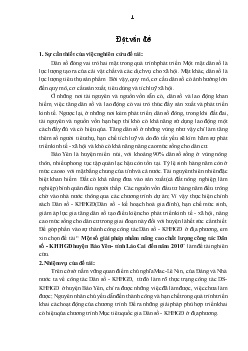 Nâng cao chất lượng công tác dân số - KHHGĐ huyện Bảo Yên - tỉnh Lào Cao đến năm 2010
