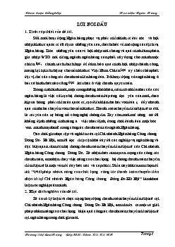 Nâng cao chất lượng công tác thanh toán chuyển tiền điện tử tại Chi nhánh Ngân hàng Công thương Đống Đa-Hà Nội