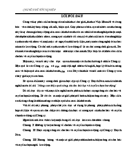 Nâng cao hiệu quả công tác thu hút lực và tuyển chọn lao động tại Công ty Thạch Bàn
