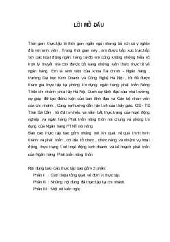 Ngân hàng nông nghiệp và phát triển nông thôn - Chi nhánh Tây Hà Nội