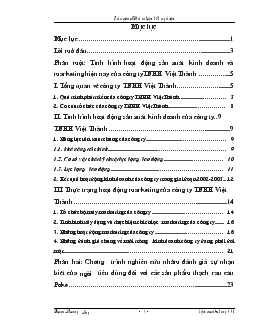 Nghiên cứu phản ứng người tiêu dùng đối với các Sản Phẩm thạch rau câu POKE của Công ty TNHH Việt Thành